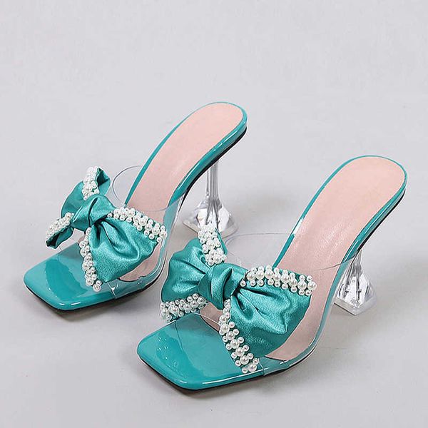 nxy slippers new style pink women slippers sandals fashion pearl bowknot high heels pvc transparent shoes summer mule slides pumps 230406, Black
nxy slippers new style pink women slippers sandals fashion pearl bowknot high heels pvc transparent shoes summer mule slides pumps 230406, Black