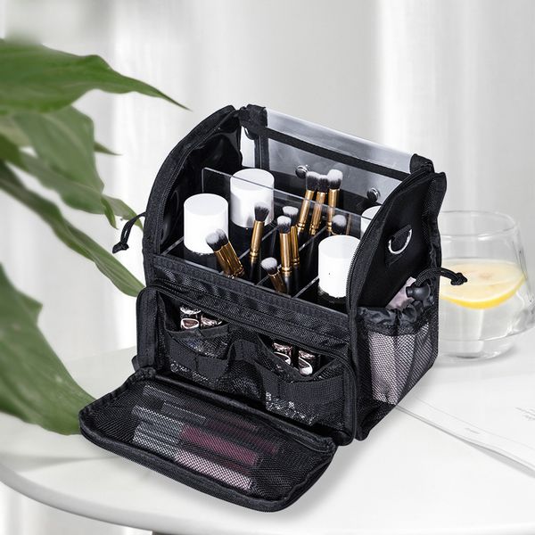 cosmetic bags cases pvcacrylic makeup bag for women travel waterproof transparent bags 230407