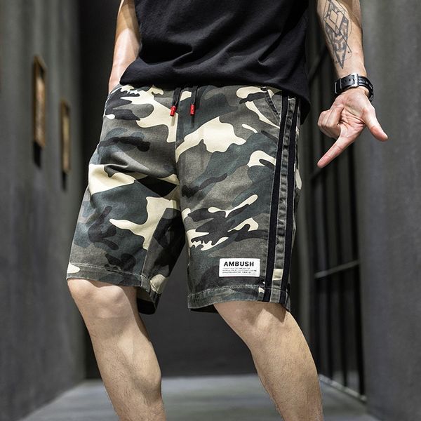 men shorts casual cargo shorts mens cotton camouflage male loose board shorts military short pants, Black
men shorts casual cargo shorts mens cotton camouflage male loose board shorts military short pants, Black