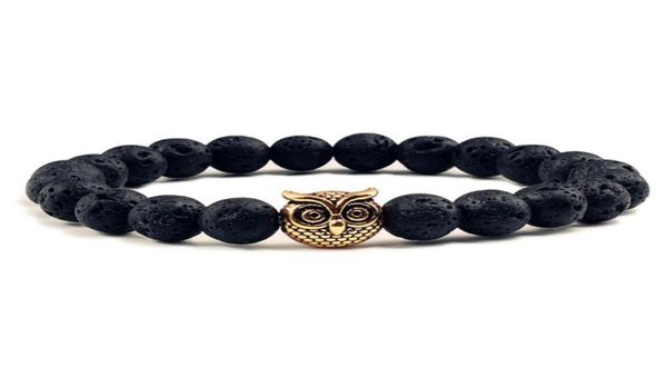 8mm black natural vocanic rock owl beads bracelets chakra lava stone men women beads bracelet strand strength bracelet costume jew8898606 
8mm black natural vocanic rock owl beads bracelets chakra lava stone men women beads bracelet strand strength bracelet costume jew8898606
