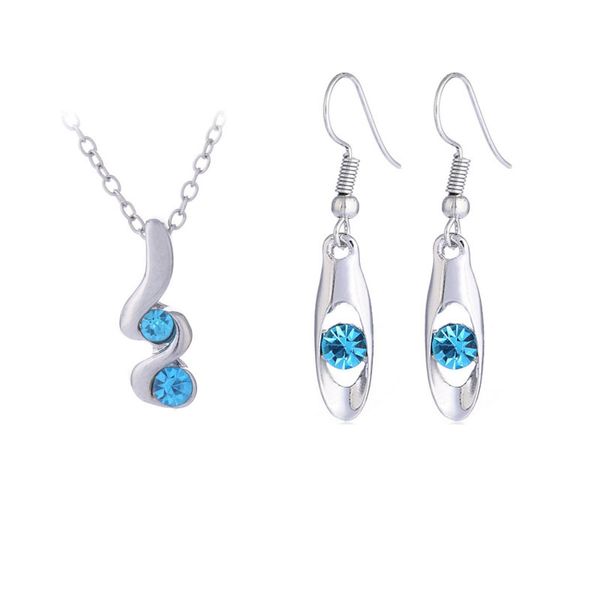 10sets/lot sprouting design pendant necklace earrings suit inlaid zircon rhinestone twinkle decorate plating white k american style jewelry, Silver
10sets/lot sprouting design pendant necklace earrings suit inlaid zircon rhinestone twinkle decorate plating white k american style jewelry, Silver