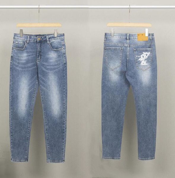 new men's jeans brand designers jean distressed ripped bikers slim fit denim mens casual fashion highs quality jeans, Blue
new men's jeans brand designers jean distressed ripped bikers slim fit denim mens casual fashion highs quality jeans, Blue