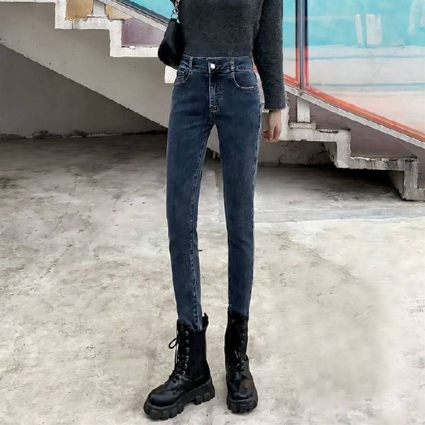 women's jeans cgc ultra-thin high waist women's jeans casual straight pencil pants retro denim men's casual street jeans 2304, Blue
women's jeans cgc ultra-thin high waist women's jeans casual straight pencil pants retro denim men's casual street jeans 2304, Blue