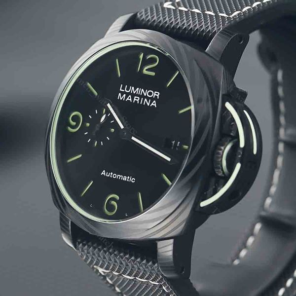 2022 new 44mm men's black dial tuttogrigio watches brand luxury automatic sapphire glass leather waterproof101, Slivery;brown
2022 new 44mm men's black dial tuttogrigio watches brand luxury automatic sapphire glass leather waterproof101, Slivery;brown