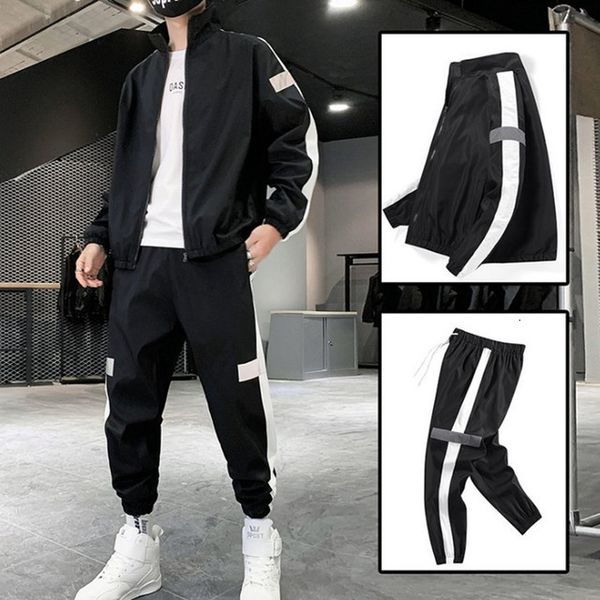 men's tracksuits men's casual set harajuku autumn men's jogging sportswear hip-hop street clothing solid jacketpants 2-piece, Gray
men's tracksuits men's casual set harajuku autumn men's jogging sportswear hip-hop street clothing solid jacketpants 2-piece, Gray