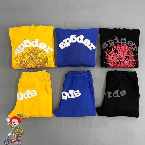 men's hoodies fashion sp5der 555555 sweatshirts designer spider web collection sweatshirts oversize foam sweaters with print young band, Black
men's hoodies fashion sp5der 555555 sweatshirts designer spider web collection sweatshirts oversize foam sweaters with print young band, Black