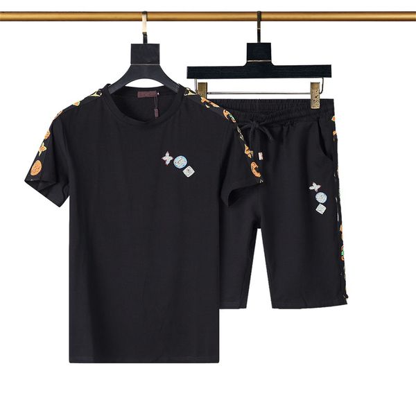 2023 men's outfits new pattern designers tracksuits summer suits t shirt seaside holiday shirts shorts sets dvsh, White;black
2023 men's outfits new pattern designers tracksuits summer suits t shirt seaside holiday shirts shorts sets dvsh, White;black