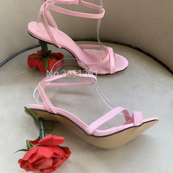 sandals est bloomy rose heel women satin narrow band ankle stap pink heels red green gold party shoes summer 230407, Black
sandals est bloomy rose heel women satin narrow band ankle stap pink heels red green gold party shoes summer 230407, Black