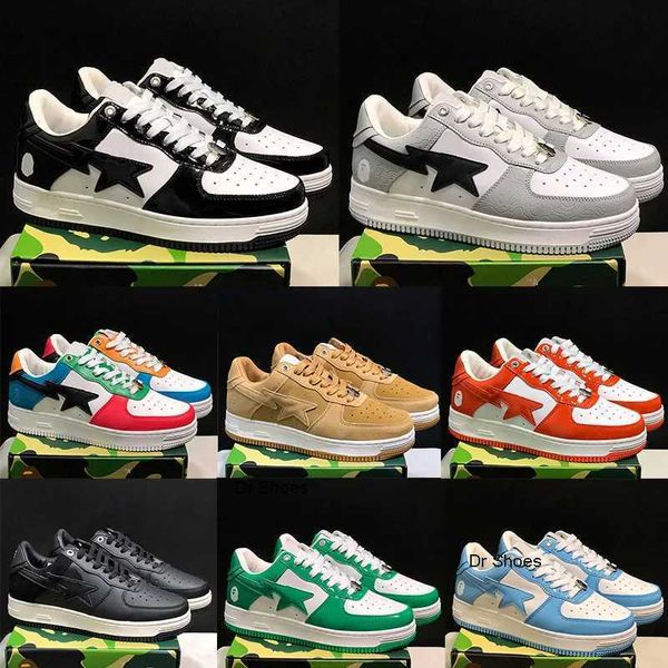 with box bapesta bapestas baped sta casual shoes sk8 low men women black white pastel green blue suede mens womens trainers outdoor sports
with box bapesta bapestas baped sta casual shoes sk8 low men women black white pastel green blue suede mens womens trainers outdoor sports