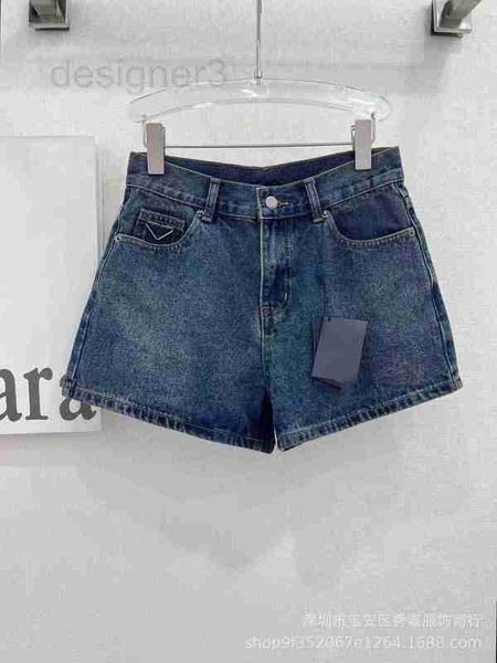 women's jeans designer spring/summer 2023 new triangle elevated waist slim leather brand denim straight leg shorts for women m87s, Blue
women's jeans designer spring/summer 2023 new triangle elevated waist slim leather brand denim straight leg shorts for women m87s, Blue