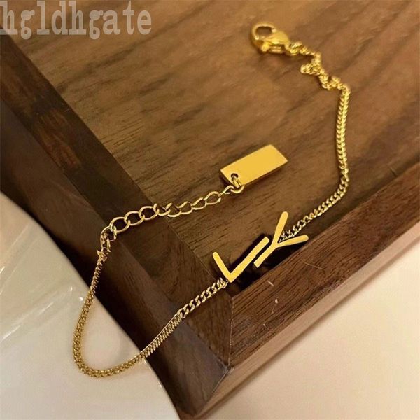 metals luxury bracelet charm bracelets mens plated gold elegance fashion link chain pulsera brass letter designer bracelet ladies jewelry tr, Golden;silver
metals luxury bracelet charm bracelets mens plated gold elegance fashion link chain pulsera brass letter designer bracelet ladies jewelry tr, Golden;silver