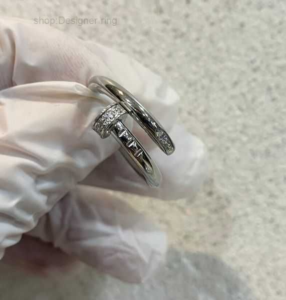 band rings designer nail ring luxury jewelry midi for women men titanium steel alloy gold-plated process fashion accessories never fade dust, Silver
band rings designer nail ring luxury jewelry midi for women men titanium steel alloy gold-plated process fashion accessories never fade dust, Silver