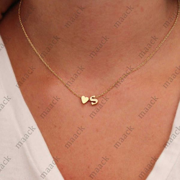 pendant necklaces fashion tiny heart dainty initial necklace gold silver color letter name choker necklaces for women pendant jewelry gift m
pendant necklaces fashion tiny heart dainty initial necklace gold silver color letter name choker necklaces for women pendant jewelry gift m