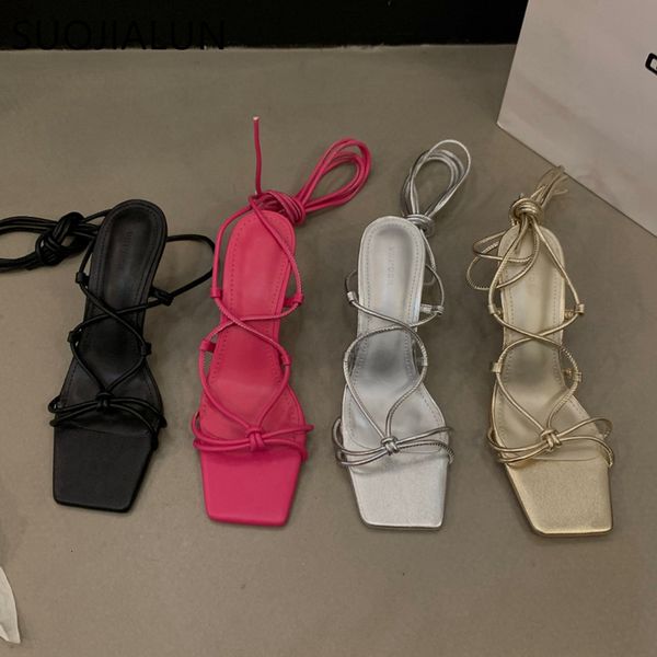 sandals suojialun summer band women sandal fashion narrow banda ankle starp gladiator shoes thin high heel dress rome pumps sho 230408, Black
sandals suojialun summer band women sandal fashion narrow banda ankle starp gladiator shoes thin high heel dress rome pumps sho 230408, Black