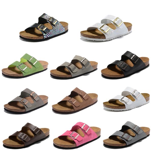 men slippers designer sliders clog shoes women summer sandals nubuck leather woody sole fashion beach shoes, Black
men slippers designer sliders clog shoes women summer sandals nubuck leather woody sole fashion beach shoes, Black