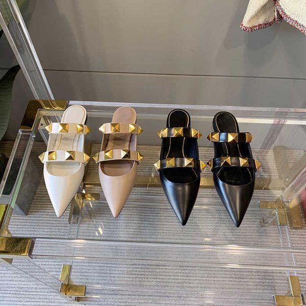 women high heels lady girls dress shoes strap with studs rivetspointed party toe buckle slippers sandals platform pumps wedding, Black
women high heels lady girls dress shoes strap with studs rivetspointed party toe buckle slippers sandals platform pumps wedding, Black
