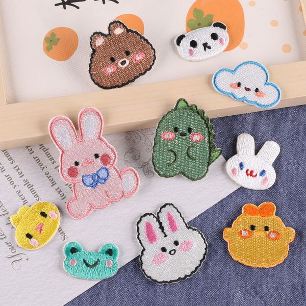 cute iron on patches sewing notion self adhesive patches assorted cartoon animal head embroidered applique for clothes jackets jeans backpac, Black
cute iron on patches sewing notion self adhesive patches assorted cartoon animal head embroidered applique for clothes jackets jeans backpac, Black
