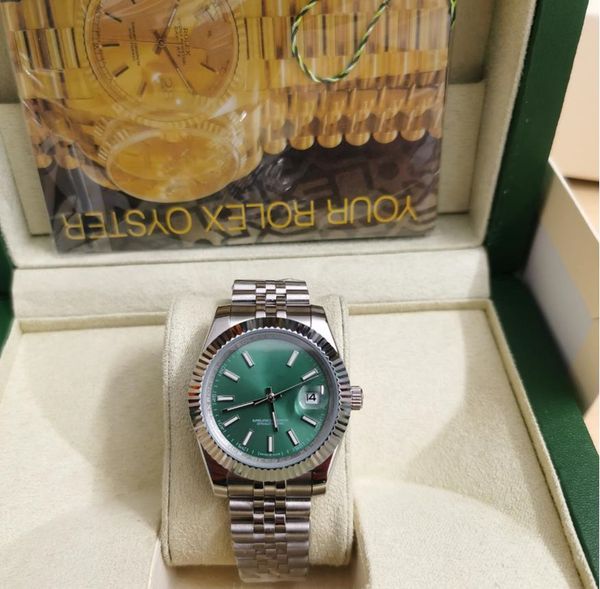 with original box mens watch movement watches automatic mechanical watches 41mm full stainless steel luminous waterproof women wristwatches, Slivery;brown
with original box mens watch movement watches automatic mechanical watches 41mm full stainless steel luminous waterproof women wristwatches, Slivery;brown
