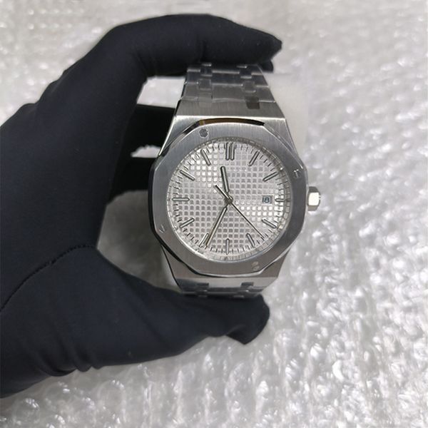 watches high quality luxury mens watch 8215 Automatic Movement Glass bottom 41mm white dial screw movement watches 904L Steel strap casual Wristwatch Montre de luxe, U19
watches high quality luxury mens watch 8215 Automatic Movement Glass bottom 41mm white dial screw movement watches 904L Steel strap casual Wristwatch Montre de luxe, U19