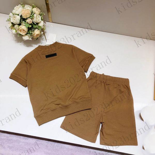 fashion kids designer casual sets brown color t shirts with shorts two pieces sets brand children summer t-shirt high end boys beach shorts, White
fashion kids designer casual sets brown color t shirts with shorts two pieces sets brand children summer t-shirt high end boys beach shorts, White