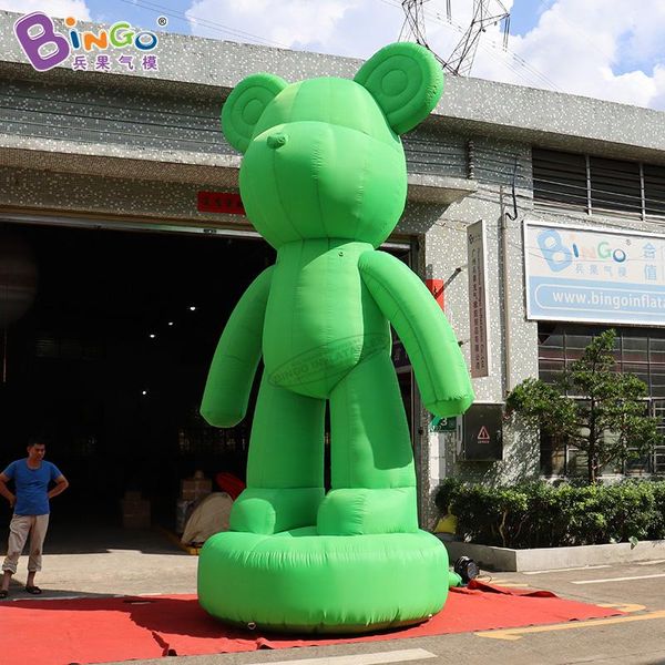 Image of Newly arrival 5mH advertising inflatable cartoon violent bear inflation animated model for party event shop decoration toys sports