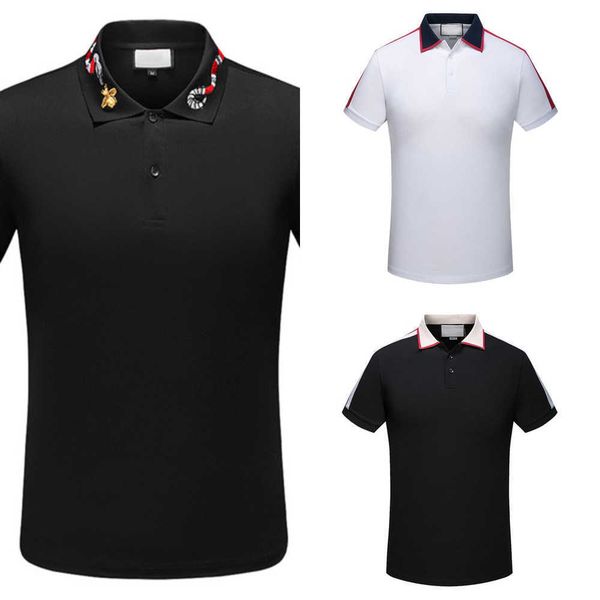 men's polos 2020 designer stripe polo shirt t shirts snake s bee floral mens high street fashion horse luxury t-shirts to 2xl, White;black
men's polos 2020 designer stripe polo shirt t shirts snake s bee floral mens high street fashion horse luxury t-shirts to 2xl, White;black