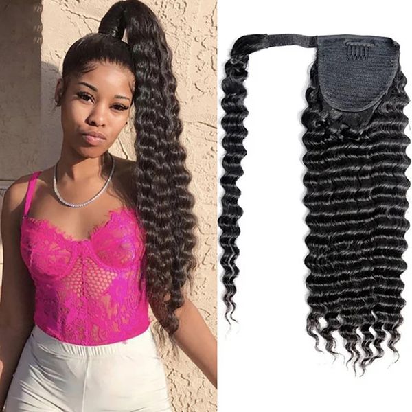 deep wave wrap around ponytail human hair brazilian remy hair magic paste clip in ponytail extensions for women 1b# natural color, Black
deep wave wrap around ponytail human hair brazilian remy hair magic paste clip in ponytail extensions for women 1b# natural color, Black