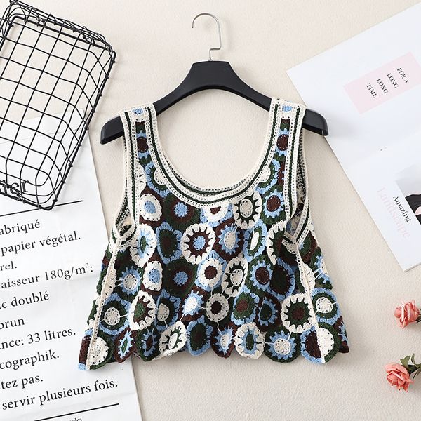 camisoles tanks handmade knitted tank bohemian style holiday women's flower crochet tank cut summer women's tank 230408, Black;white
camisoles tanks handmade knitted tank bohemian style holiday women's flower crochet tank cut summer women's tank 230408, Black;white