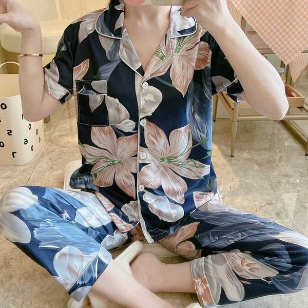 women's sleep lounge 2023 ladies satin silk pajamas summer homewear women's casual loose luxury pajamas set plus size thin pajamas
women's sleep lounge 2023 ladies satin silk pajamas summer homewear women's casual loose luxury pajamas set plus size thin pajamas