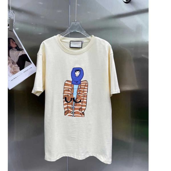 23ss designer clothes womens men t-shirt tee round neck pure cotton cartoon character letter print short sleeve t-shirt clothes a1, White
23ss designer clothes womens men t-shirt tee round neck pure cotton cartoon character letter print short sleeve t-shirt clothes a1, White