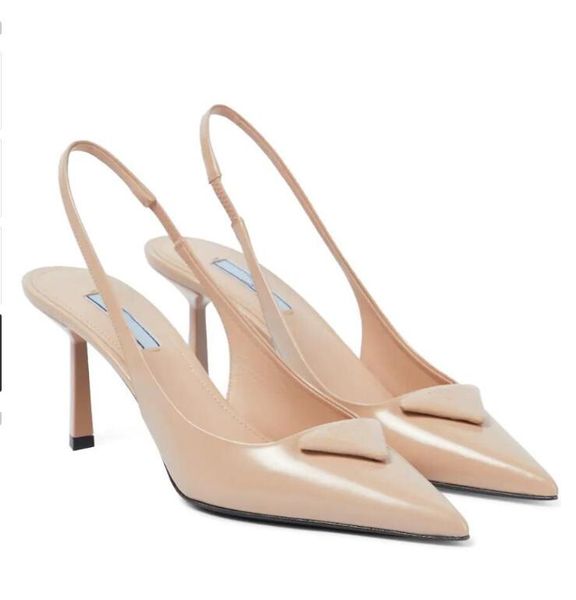 luxury summer romantic elegant triangles brushed leather sandals shoes for women slingback pumps footwear women high heels party wedding dre, Black
luxury summer romantic elegant triangles brushed leather sandals shoes for women slingback pumps footwear women high heels party wedding dre, Black