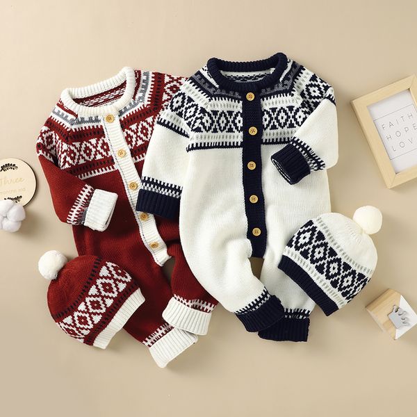 rompers baby girls boys christmas rompers sweater jacquard dress long sleeve o-neck button jumpsuithat camo ball year's jumpsuit 230408, Blue
rompers baby girls boys christmas rompers sweater jacquard dress long sleeve o-neck button jumpsuithat camo ball year's jumpsuit 230408, Blue