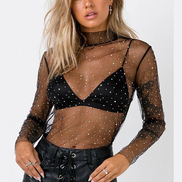 womens tshirt summer lace mesh sheer t shirt women transparent turtleneck see through cover up female tshirt 230407, White
womens tshirt summer lace mesh sheer t shirt women transparent turtleneck see through cover up female tshirt 230407, White