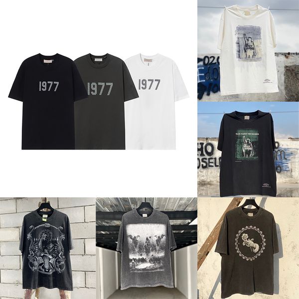 2023 fashion men's sleeve t shirt designer casual high short sleeve style handheld rose white dove spray made old wash couple vintage c, White;black
2023 fashion men's sleeve t shirt designer casual high short sleeve style handheld rose white dove spray made old wash couple vintage c, White;black