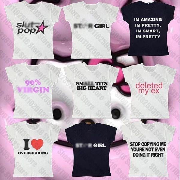 women s t shirt y2k clothes gothic streetwear women letter print casual aesthetic grunge baby tee vintage short sleeve emo girl crop 230408, White
women s t shirt y2k clothes gothic streetwear women letter print casual aesthetic grunge baby tee vintage short sleeve emo girl crop 230408, White