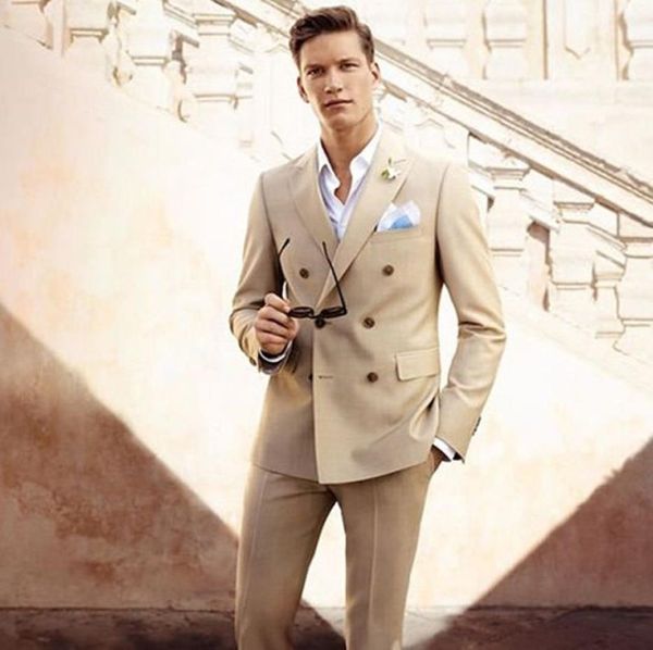 custom made beige men suits for wedding groom tuxedos double breasted 2 pieces jacketpants man blazer prom wear costume ho6259027, Black;gray
custom made beige men suits for wedding groom tuxedos double breasted 2 pieces jacketpants man blazer prom wear costume ho6259027, Black;gray