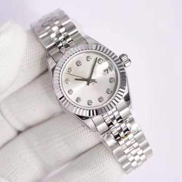 luxury fashion cute watches for women designer 28mm datejust designer wristwatches stainless steel lady automatic watches women christmas gi, Slivery;brown
luxury fashion cute watches for women designer 28mm datejust designer wristwatches stainless steel lady automatic watches women christmas gi, Slivery;brown