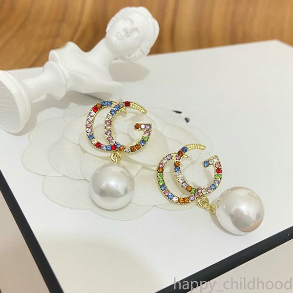 Luxury Coloured Diamond Earrings Brand Dangle Earrings Designer Brand Letter Stud Earrings Women Jewelry Accessories
Luxury Coloured Diamond Earrings Brand Dangle Earrings Designer Brand Letter Stud Earrings Women Jewelry Accessories