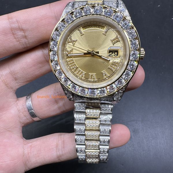 diamond watch mens watch ice automatic mechanical watch ladies wristwatch stainless steel for men fashion wristwatches waterproof and sweatp, Slivery;brown
diamond watch mens watch ice automatic mechanical watch ladies wristwatch stainless steel for men fashion wristwatches waterproof and sweatp, Slivery;brown