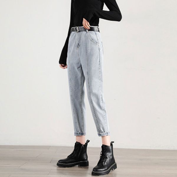 women's jeans cgc spring autumn high waist jeans women's casual loose denim pants breathable belt vintage jeans women's stree, Blue
women's jeans cgc spring autumn high waist jeans women's casual loose denim pants breathable belt vintage jeans women's stree, Blue