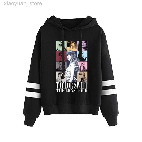 men's hoodies sweatshirts taylor the eras tour 2023 new hoodie pocketless parallel bars sleeve sweatshirts harajuku streetwear women me, Black
men's hoodies sweatshirts taylor the eras tour 2023 new hoodie pocketless parallel bars sleeve sweatshirts harajuku streetwear women me, Black