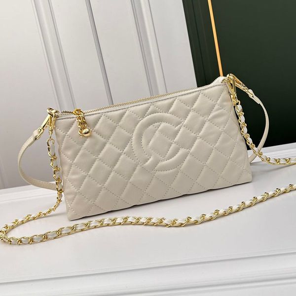 women designer zip quilted bag calfskin matelasse chain multi pochettes gold pearl metal hardware underarm crossbody shoulder handbag large
women designer zip quilted bag calfskin matelasse chain multi pochettes gold pearl metal hardware underarm crossbody shoulder handbag large