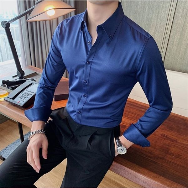 men's casual shirts brand clothing bee embroidery formal business slim fit shirt button long sleeve shirt/men's casual shirt s-5xl, White;black
men's casual shirts brand clothing bee embroidery formal business slim fit shirt button long sleeve shirt/men's casual shirt s-5xl, White;black