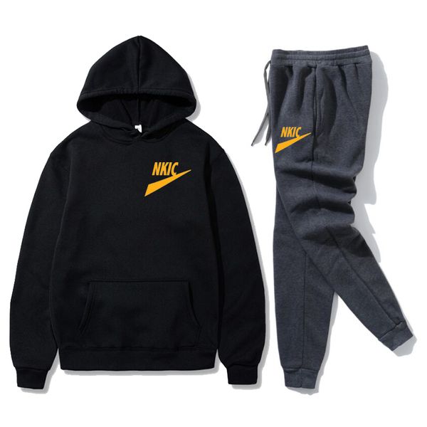 new fashion autumn men's casual tracksuit men sweatshirts and sweatpants two pieces sets sportswear oversized clothing for male, Gray
new fashion autumn men's casual tracksuit men sweatshirts and sweatpants two pieces sets sportswear oversized clothing for male, Gray