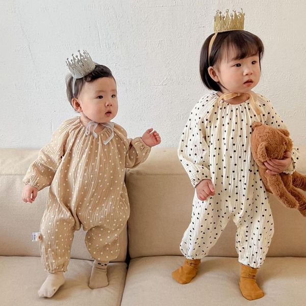 rompers spring baby long sleeve jumpsuit cute fashion print full set baby pajamas thin breathable baby women's dot jumpsuit 230408, Blue
rompers spring baby long sleeve jumpsuit cute fashion print full set baby pajamas thin breathable baby women's dot jumpsuit 230408, Blue