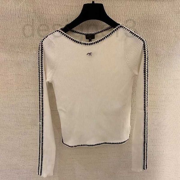 women's knits & tees designer chic black-and-white knitted spring 2022 new slim and simple long sleeve bottoming 8lb4
women's knits & tees designer chic black-and-white knitted spring 2022 new slim and simple long sleeve bottoming 8lb4