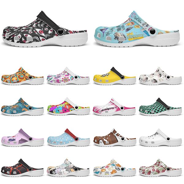 Customized Glossy clean comfortable beautiful Diy shoes for men and women's indoor slippers 91206
Customized Glossy clean comfortable beautiful Diy shoes for men and women's indoor slippers 91206