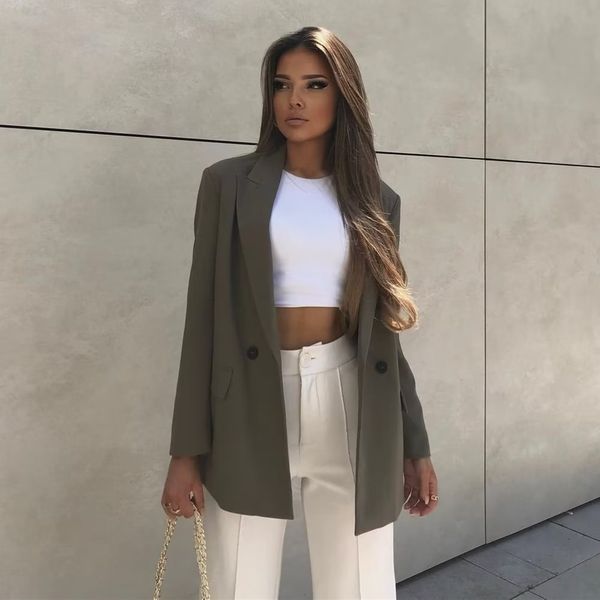 women s suits blazers bm md za autumn clothing boyfriend style large version loose double breasted western jacket 2753032 230407, White;black
women s suits blazers bm md za autumn clothing boyfriend style large version loose double breasted western jacket 2753032 230407, White;black