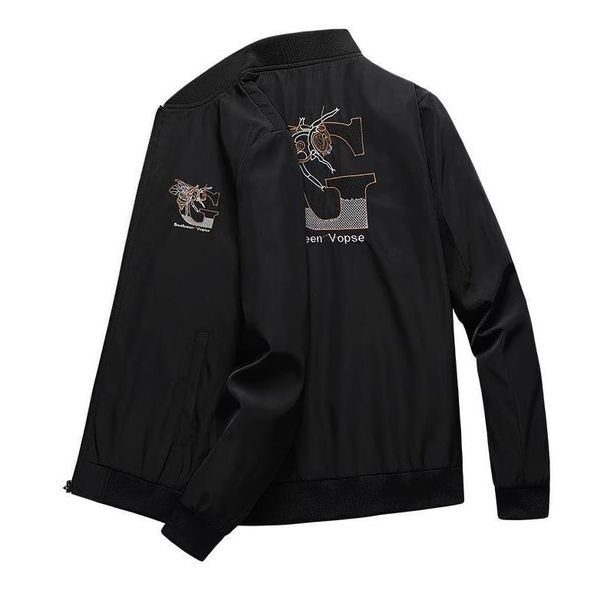 fashion men's jacket long sleeve zipper print slim designer windbreaker men thin jacket autumn winter outdoor size m-3xl, Black;brown
fashion men's jacket long sleeve zipper print slim designer windbreaker men thin jacket autumn winter outdoor size m-3xl, Black;brown