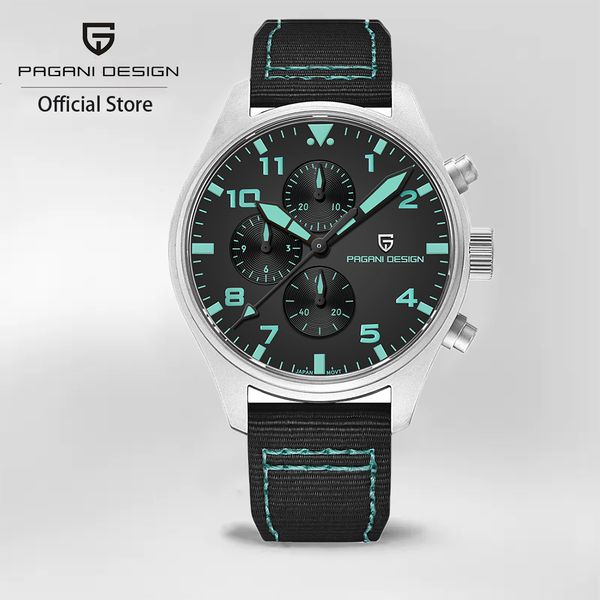 wristwatches pagani design vk67 men pilot quarterly watches 42mm sapphire glass ar coating chronograph 100m stainless watch for 230407, Slivery;brown
wristwatches pagani design vk67 men pilot quarterly watches 42mm sapphire glass ar coating chronograph 100m stainless watch for 230407, Slivery;brown